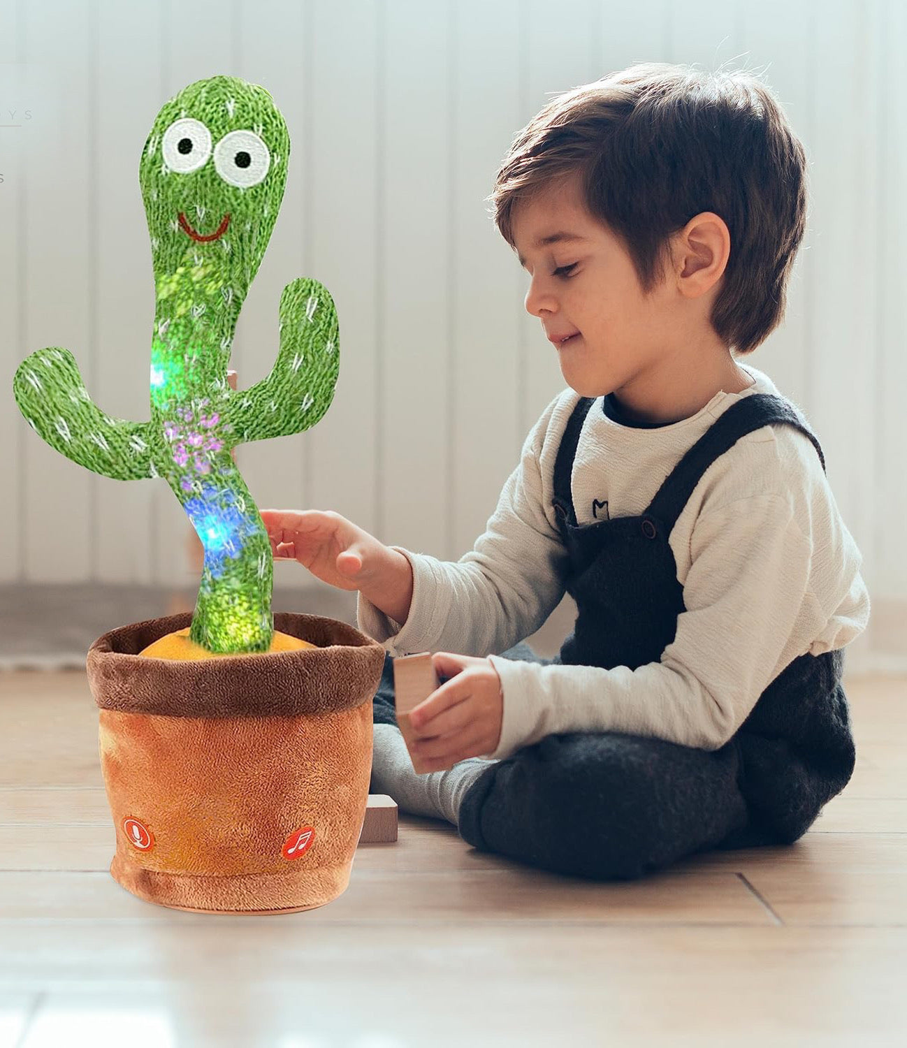 Dancing Talking Cactus Toy - Singing, Mimicking, Recording